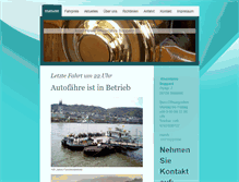 Tablet Screenshot of faehre-boppard.de